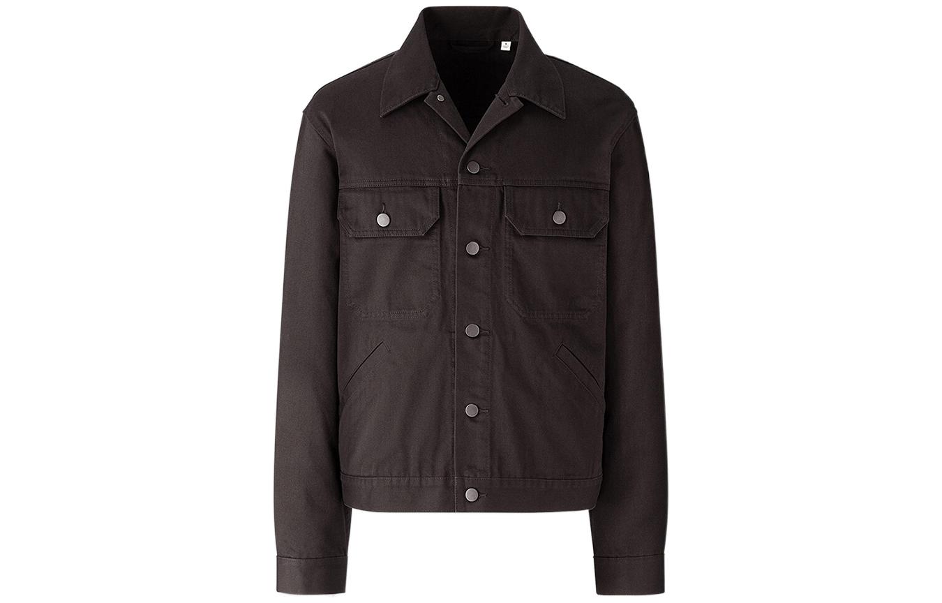 UNIQLO Utility Style Casual Jacket for Men - Black 426037-09