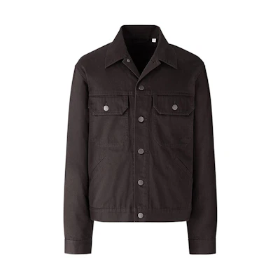 UNIQLO Utility Style Casual Jacket for Men - Black 426037-09