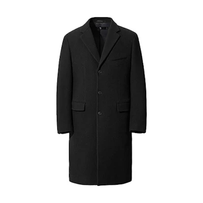 UNIQLO +J FW20 Wool Blend Suit Coat Black 432642-09