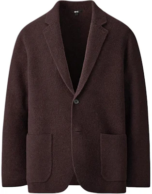 UNIQLO x Clare Waight Keller C: FW24 Brown Knit Button-Up Jacket Mens 471709-38 Buy UNIQLO x Clare Waight Keller C: FW24 Brown Knit Button-Up Jacket Mens 471709-38