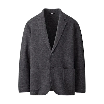 UNIQLO Clare Waight Keller C Series FW24 Knit Jacket Dark Gray 471709-08
