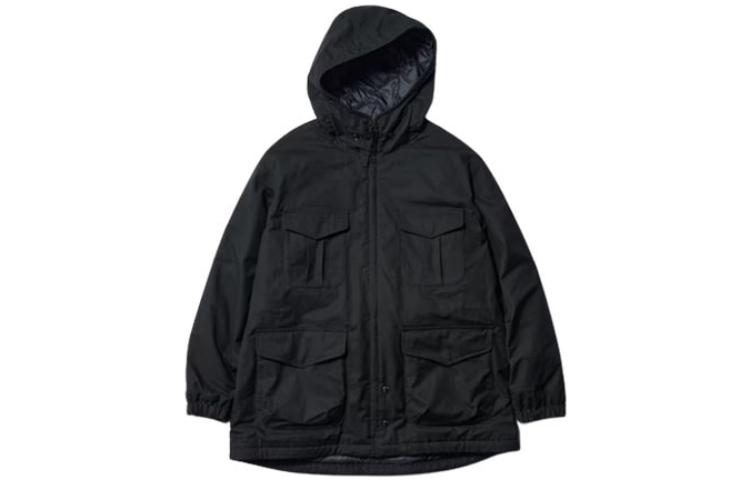 Order UNIQLO x Engineered Garments FW23 黑色Heattech保暖長版外套 男女適用 467596-09