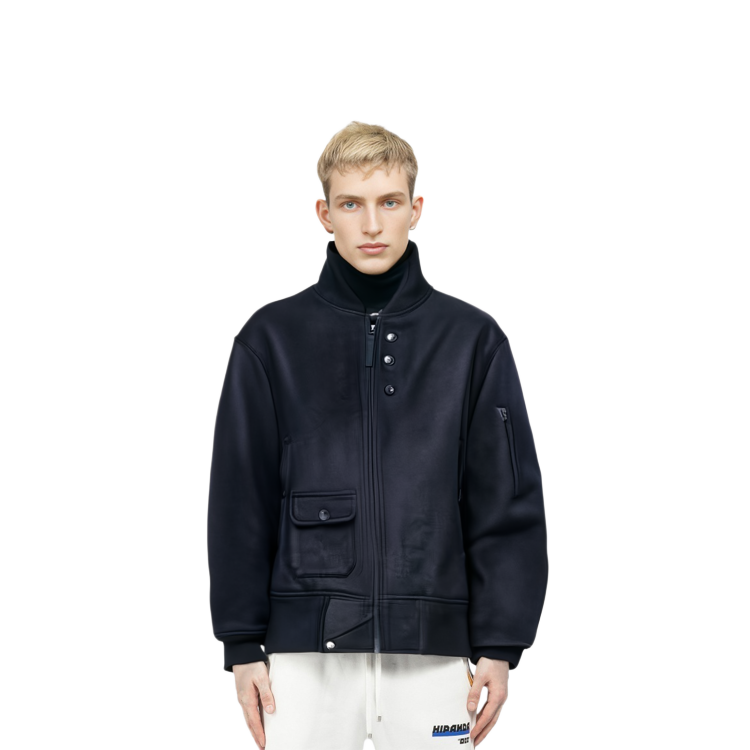 Sizing UNIQLO x Engineered Garments FW23 海軍藍羅紋袖寬鬆外套 男女適用 467597-69