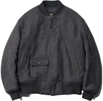 UNIQLO x Engineered Garments Wool Ribbed Collar Utility Bomber Jacket Unisex 467597-08 UNIQLO x Engineered Garments Wool Ribbed Collar Utility Bomber Jacket Unisex 467597-08