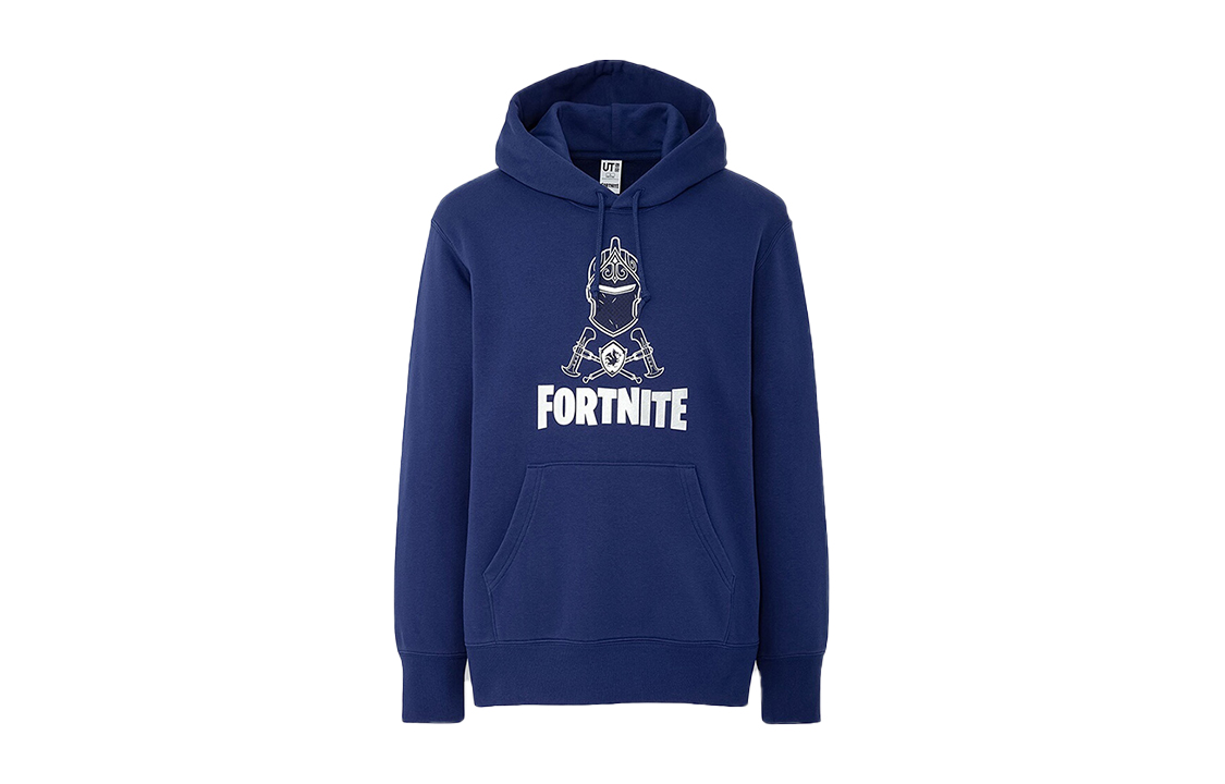 UNIQLO Fortnite Hoodie Pullover Unisex Deep Blue 426836-68