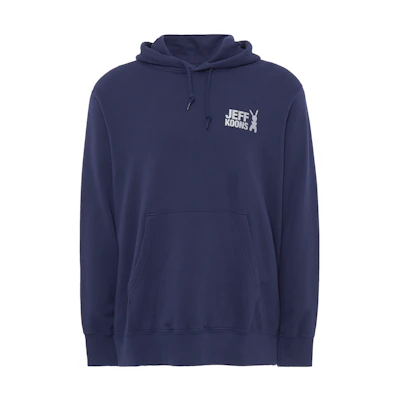 UNIQLO Jeff Koons Collaboration Solid Blue Long-Sleeve Unisex Sweatshirt 443821-69