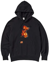 UNIQLO x Jeff Koons Logo Print Long-Sleeve Cartoon Pullover Unisex Sweatshirt Black 443544-09 UNIQLO x Jeff Koons Logo Print Long-Sleeve Cartoon Pullover Unisex Sweatshirt Black 443544-09