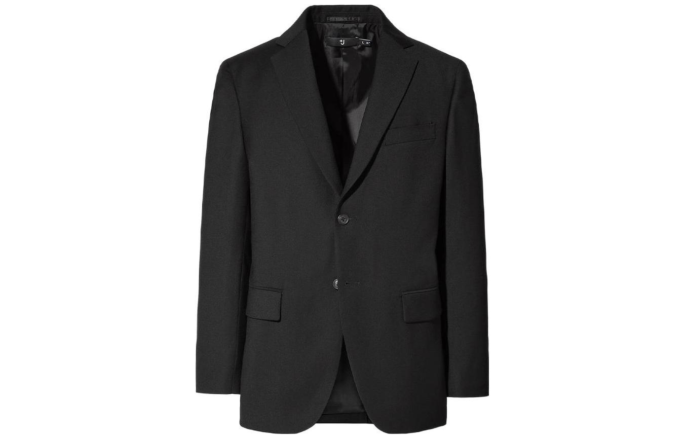 UNIQLO x JIL SANDER +J FW20 Black Single-Breasted  Blazer Collaboration. 445770-09