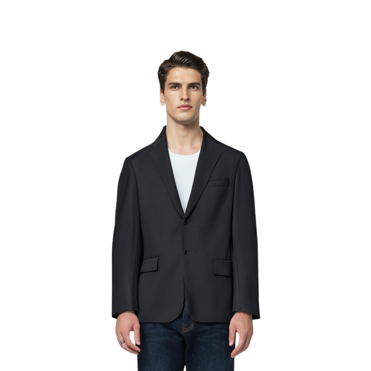 Lookbook UNIQLO x JIL SANDER +J FW20 黑色單排扣西裝外套聯名款 445770-09