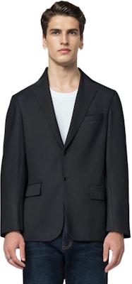 UNIQLO x JIL SANDER +J FW20 黑色單排扣西裝外套聯名款 445770-09 Lookbook UNIQLO x JIL SANDER +J FW20 黑色單排扣西裝外套聯名款 445770-09