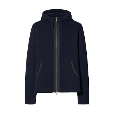 UNIQLO JIL SANDER +J Indigo Hoodie Zip-Up Jacket Collaboration Series 445804-69
