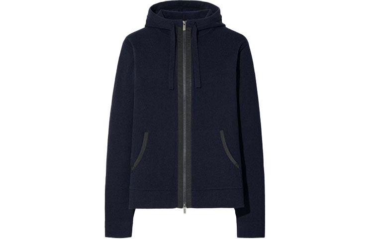 UNIQLO JIL SANDER +J Indigo Hoodie Zip-Up Jacket Collaboration Series 445804-69 圖 2