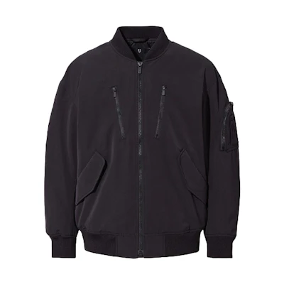 UNIQLO Jil Sander +J Oversized Long Sleeve Jacket Black Collaboration. 439931-09