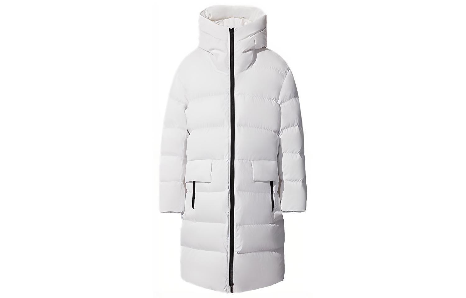 UNIQLO x Jil Sander  Lightweight Hooded Long Down Jacket Off-White. 432646-01