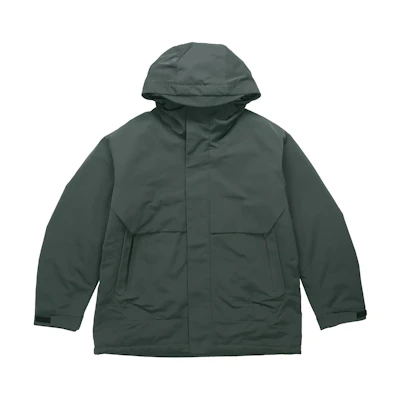 UNIQLO Jil Sander Winter High-Performance Hoodie Down Jacket - Dark Green 436104-58