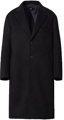 UNIQLO x Jil Sander 羊毛混紡寬鬆單排扣大衣 黑色 432641-09 Buy UNIQLO x Jil Sander 羊毛混紡寬鬆單排扣大衣 黑色 432641-09