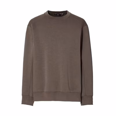 UNIQLO Jil Sander Brown Crewneck Long Sleeve Sweatshirt 445160-38