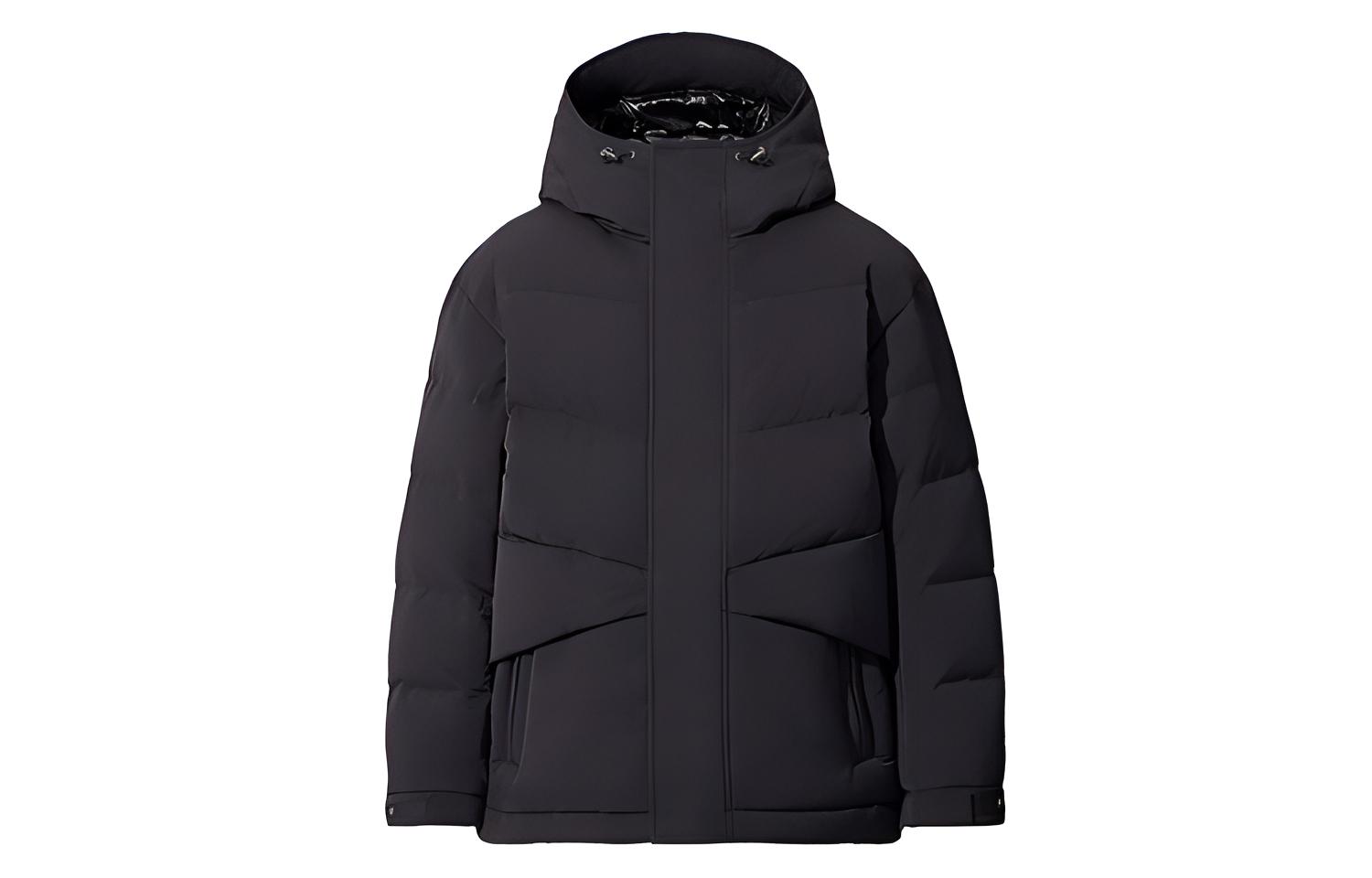 UNIQLO x Jil Sander FW20  Black Hooded Down Jacket Collaboration +J Series 432648-09