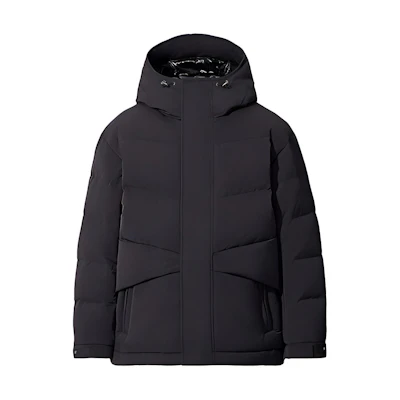 UNIQLO Jil Sander FW20 Black Hooded Down Jacket Collaboration +J Series 432648-09