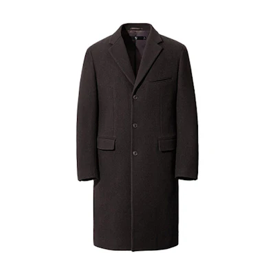 UNIQLO Jil Sander FW20 +J Wool Blend Blazer Coat for Men in Dark Brown. 432642-38