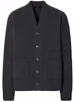 UNIQLO x JIL SANDER FW20 Loose V-Neck Wool Cardigan Sweater Blue Gray. 446342-07 UNIQLO x JIL SANDER FW20 Loose V-Neck Wool Cardigan Sweater Blue Gray. 446342-07