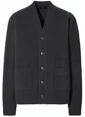 优衣库 x JIL SANDER 2020秋冬宽松V领羊毛开衫毛衣蓝灰色。 446342-07 Order 优衣库 x JIL SANDER 2020秋冬宽松V领羊毛开衫毛衣蓝灰色。 446342-07