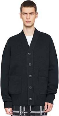 优衣库 x JIL SANDER 2020秋冬宽松V领羊毛开衫毛衣蓝灰色。 446342-07 Purchase 优衣库 x JIL SANDER 2020秋冬宽松V领羊毛开衫毛衣蓝灰色。 446342-07