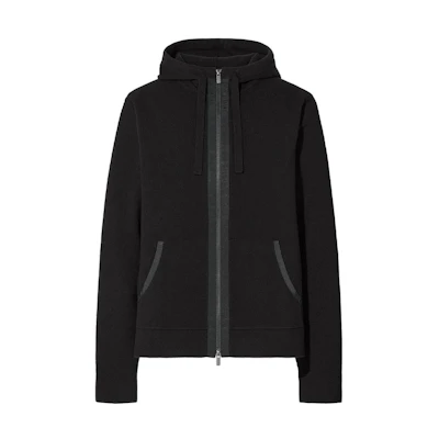 UNIQLO JIL SANDER FW20 Black Zip-Up Hoodie Jacket Collaboration 445804-09