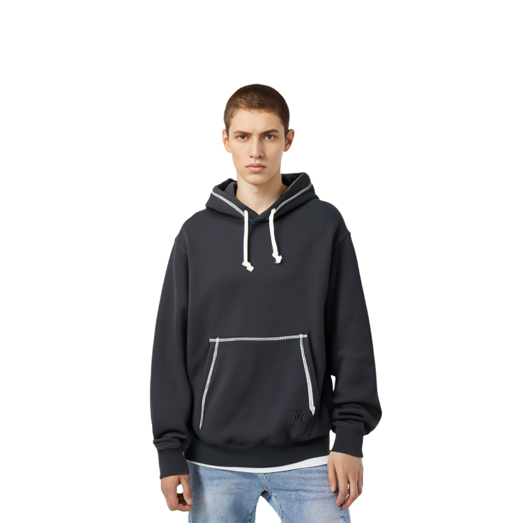 Lookbook UNIQLO x JW Anderson 黑色長袖連帽衫聯名款 447065-09