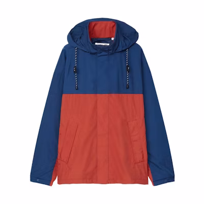 UNIQLO JW Anderson Colorblock Loose Fit Hoodie Jacket Men’s Blue 447359-66