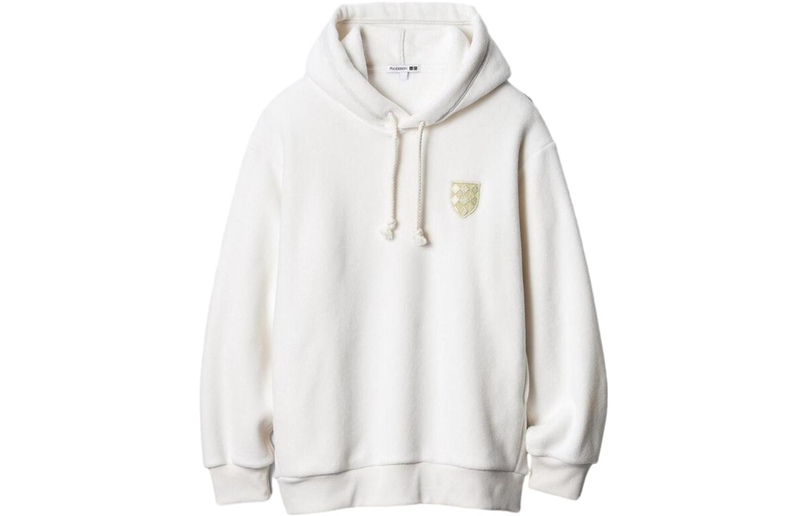 Order UNIQLO x JW Anderson FW23 Logo 羊毛連帽衫 套頭衫 米色 462935-01