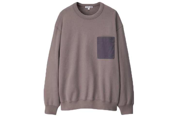 UNIQLO JW Anderson Long-Sleeve Sweatshirt Grey Collaboration 421640000-05