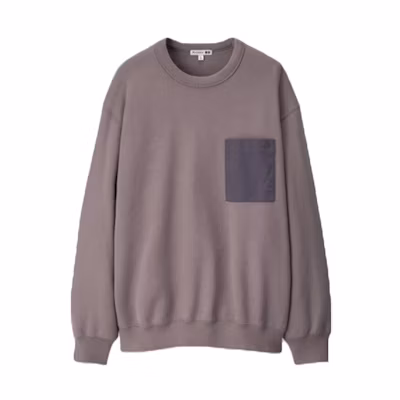 UNIQLO JW Anderson Long-Sleeve Sweatshirt Grey Collaboration 421640000-05