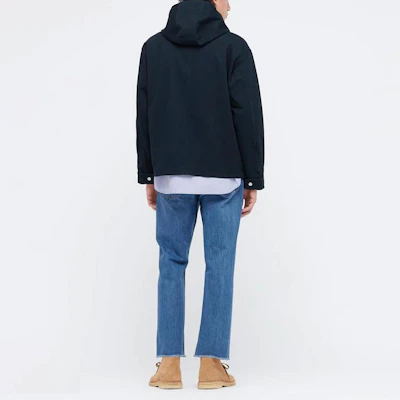 UNIQLO x JW Anderson Jaket Hoodie Oversized Cotton Biru Navy 447358-69 Shop UNIQLO x JW Anderson Jaket Hoodie Oversized Cotton Biru Navy 447358-69