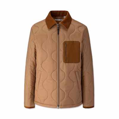 UNIQLO JW Anderson Quilted Blouson Jacket Beige 422093-32