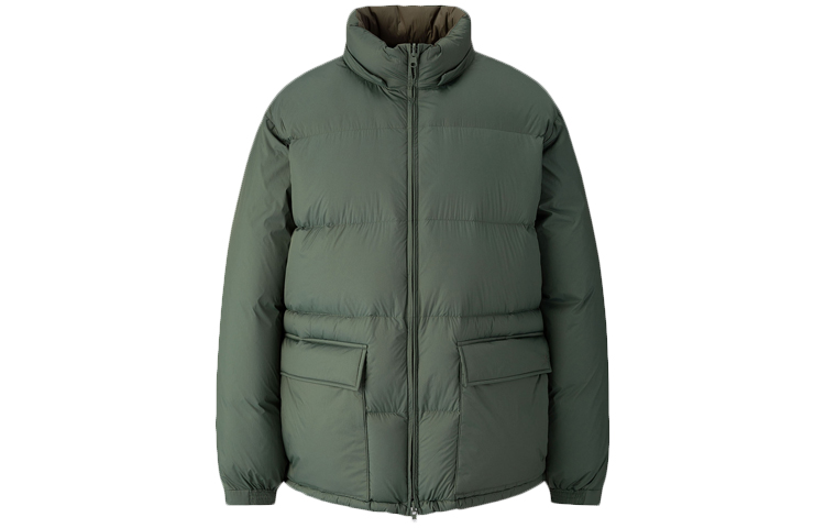 UNIQLO x JW Anderson Reversible Hooded Down Jacket Men’s Deep Green. 422094-58