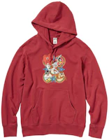 UNIQLO x Looney Tunes SS23 Red Bugs Bunny Graphic Hoodie Unisex Loose Fit 457403-16 UNIQLO x Looney Tunes SS23 Red Bugs Bunny Graphic Hoodie Unisex Loose Fit 457403-16