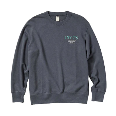 UNIQLO Louvre Museum Oil Painting Sweatshirt Unisex - Dark Gray 445867-08