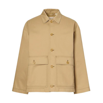 UNIQLO MARNI Beige Oversized Utility Jacket Unisex Collaboration 449587-31