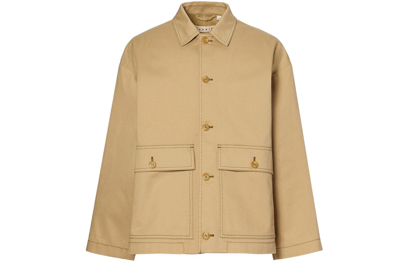 Order UNIQLO x MARNI Beige Oversized Utility Jacket Unisex Collaboration 449587-31