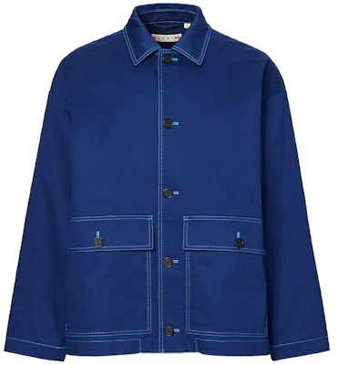 UNIQLO x MARNI 聯名男女寬鬆工裝外套 藍色 449587-66 Order UNIQLO x MARNI 聯名男女寬鬆工裝外套 藍色 449587-66