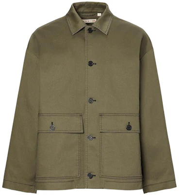 UNIQLO x MARNI 寬版工裝外套 深橄欖綠 男女款 449587-57 Buy UNIQLO x MARNI 寬版工裝外套 深橄欖綠 男女款 449587-57