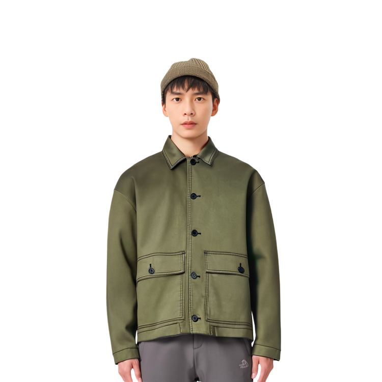 Sizing UNIQLO x MARNI 寬版工裝外套 深橄欖綠 男女款 449587-57