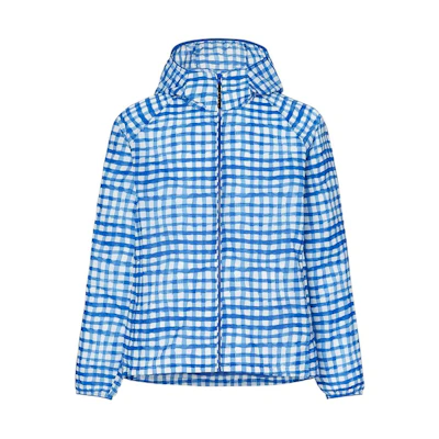 UNIQLO MARNI Plaid Hooded Jacket Unisex - Navy Blue Collaboration 449645-65