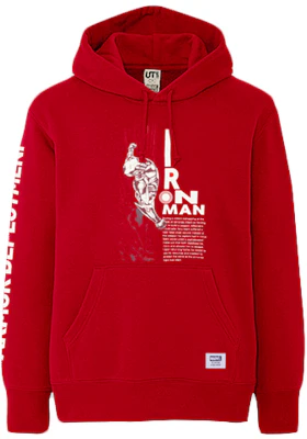 UNIQLO x Marvel Collaboration Cartoon Long-Sleeve Sweatshirt Red Unisex 431815-17 Buy UNIQLO x Marvel Collaboration Cartoon Long-Sleeve Sweatshirt Red Unisex 431815-17