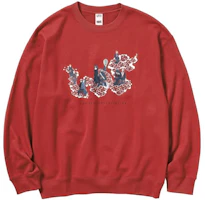 UNIQLO x Naruto FW23 Red Graphic Crewneck Pullover Sweatshirt Unisex 470986-16 UNIQLO x Naruto FW23 Red Graphic Crewneck Pullover Sweatshirt Unisex 470986-16