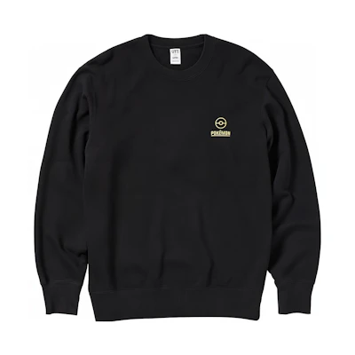 UNIQLO Pokémon Black Graphic Crewneck Sweatshirt Unisex Casual Style 443545-09