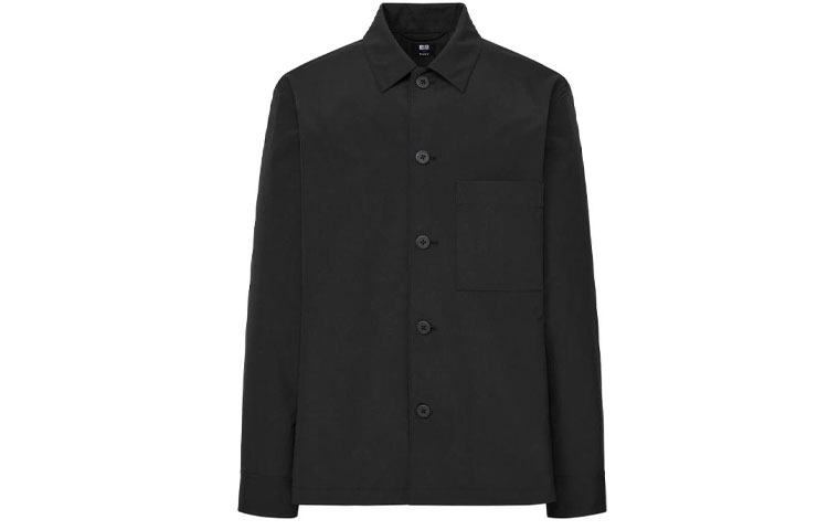 UNIQLO THEORY Black Single-Breasted Long Sleeve Jacket Collaboration 452344-09