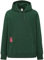 UNIQLO x Warner Bros Solid Hoodie Unisex Deep Green 430389-58 UNIQLO x Warner Bros Solid Hoodie Unisex Deep Green 430389-58