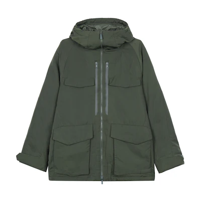 UNIQLO White Mountaineering Winter Down Parka Deep Green. 442563-58